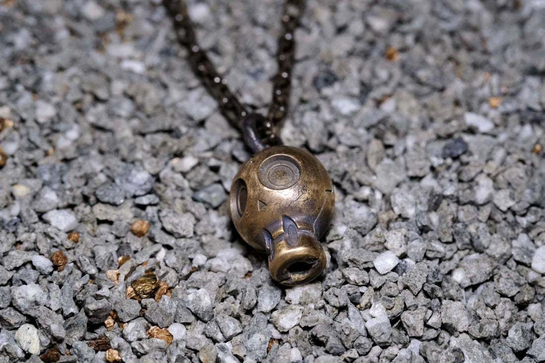 TKOB-30YRS-PENDANT#SKULL